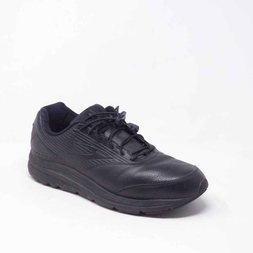 Brooks Mens Walking Shoes Black Addiction Walker 2 Wide 12 EE